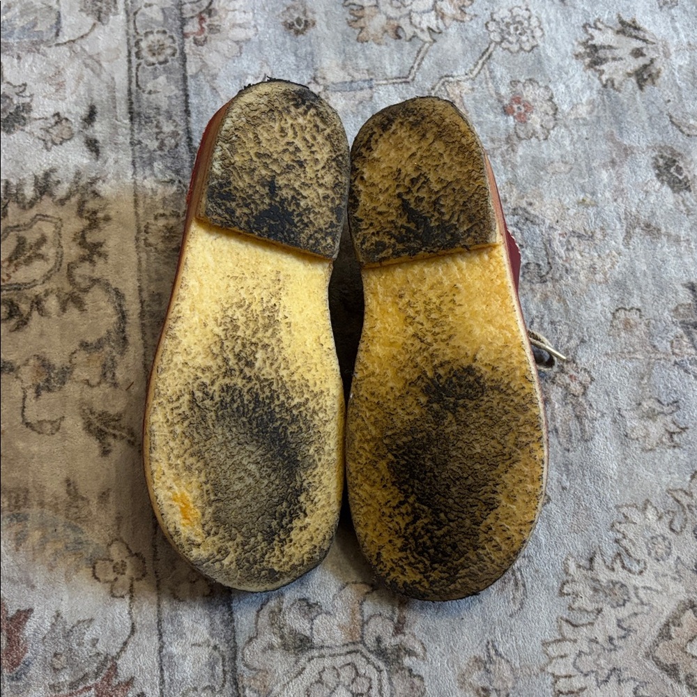 Duckfeet Fyn Red Leather Shoes - Picture 6 of 11
